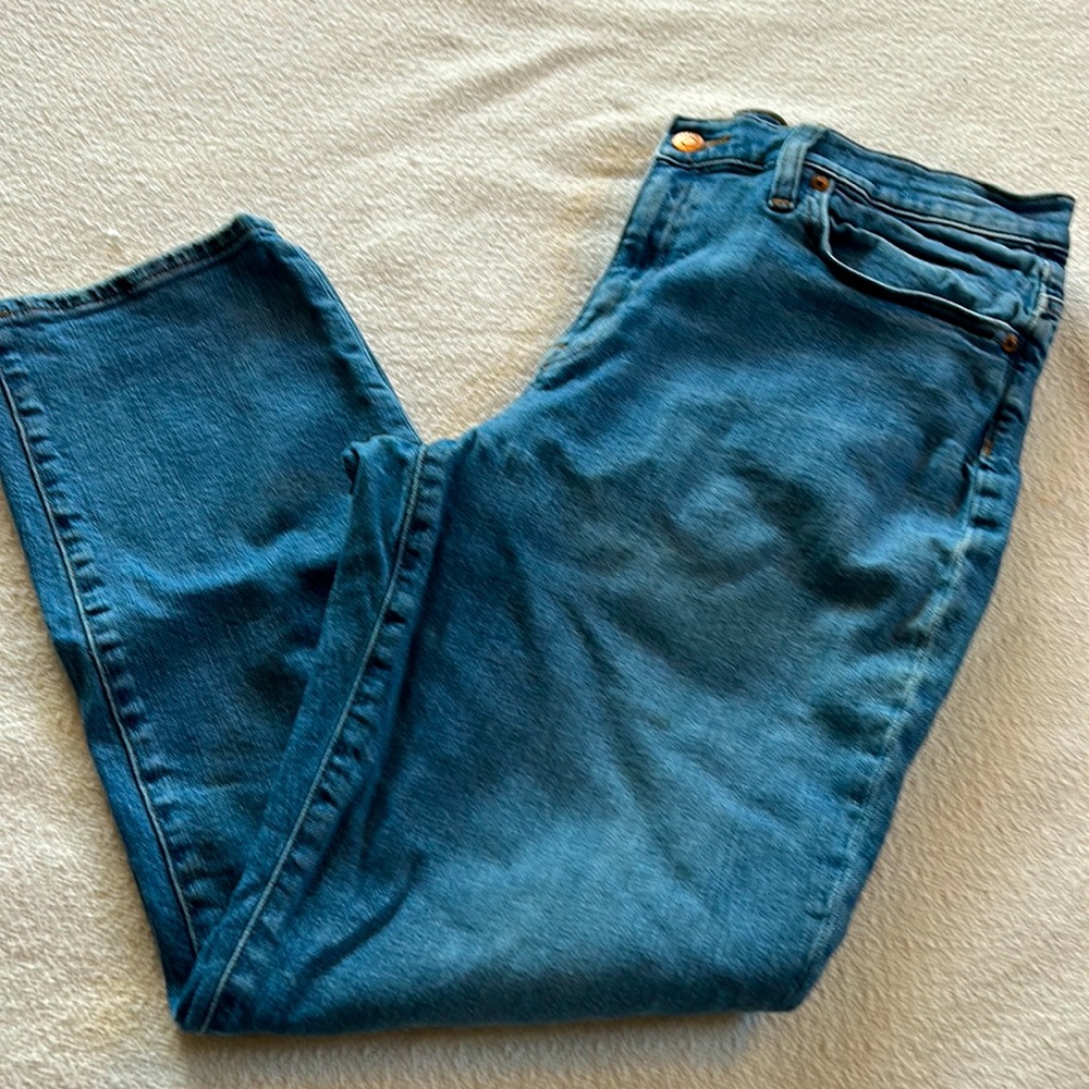 Slim boyfriend jean